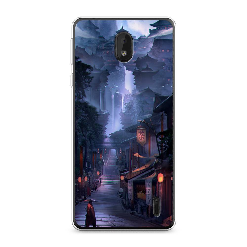 

Чехол Awog на Nokia 1 Plus / Нокиа 1 Plus "Одинокий самурай", 122750-10