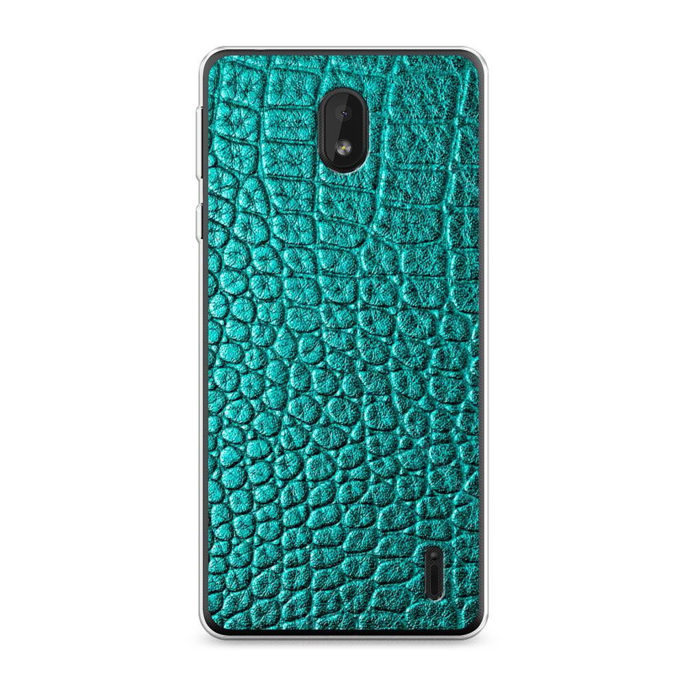 

Чехол Awog на Nokia 1 Plus / Нокиа 1 Plus "Бирюзовая змея", 122750-3