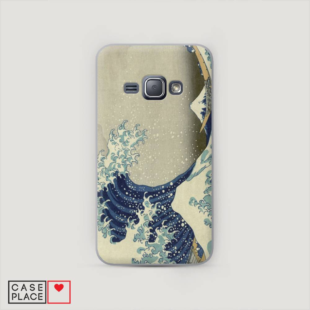 

Чехол Awog "Большая волна в Канагаве" для Samsung Galaxy J1, 22040-7