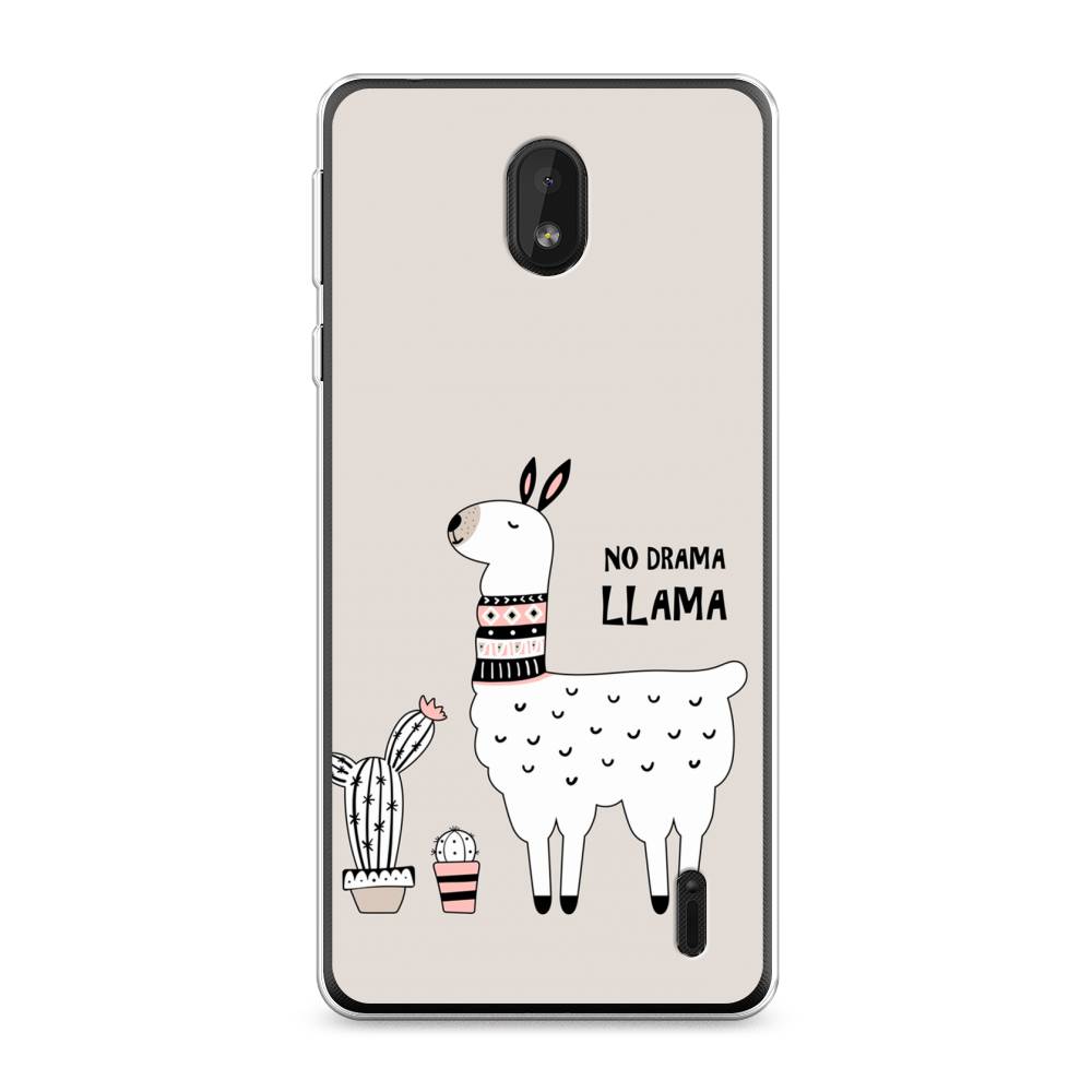 

Чехол Awog на Nokia 1 Plus / Нокиа 1 Plus "No drama LLama", 122750-2