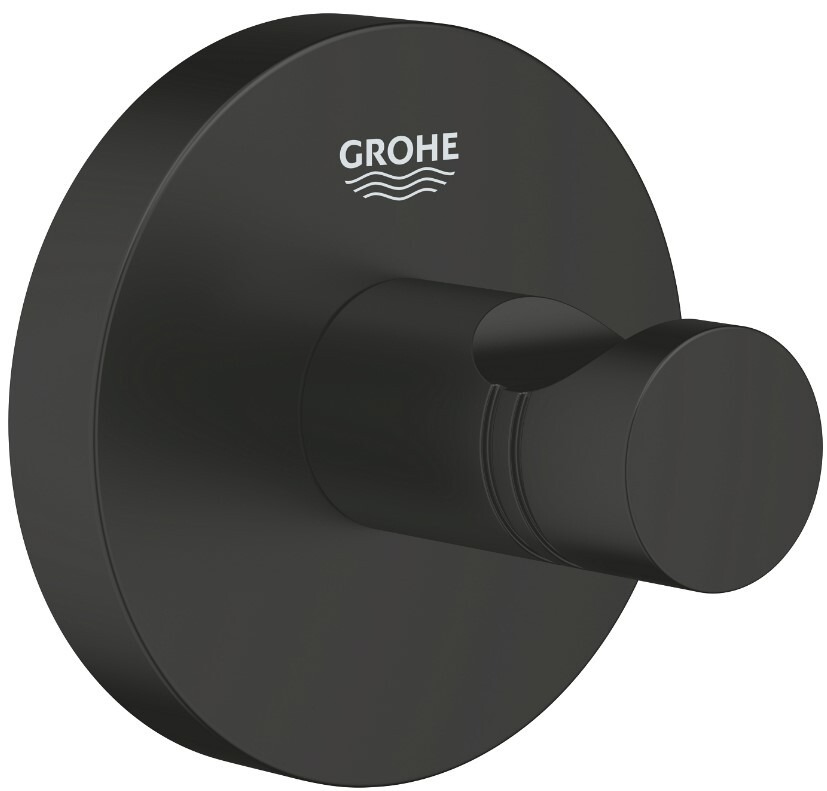 

Крючок GROHE Start, матовый чёрный (411732430), Черный