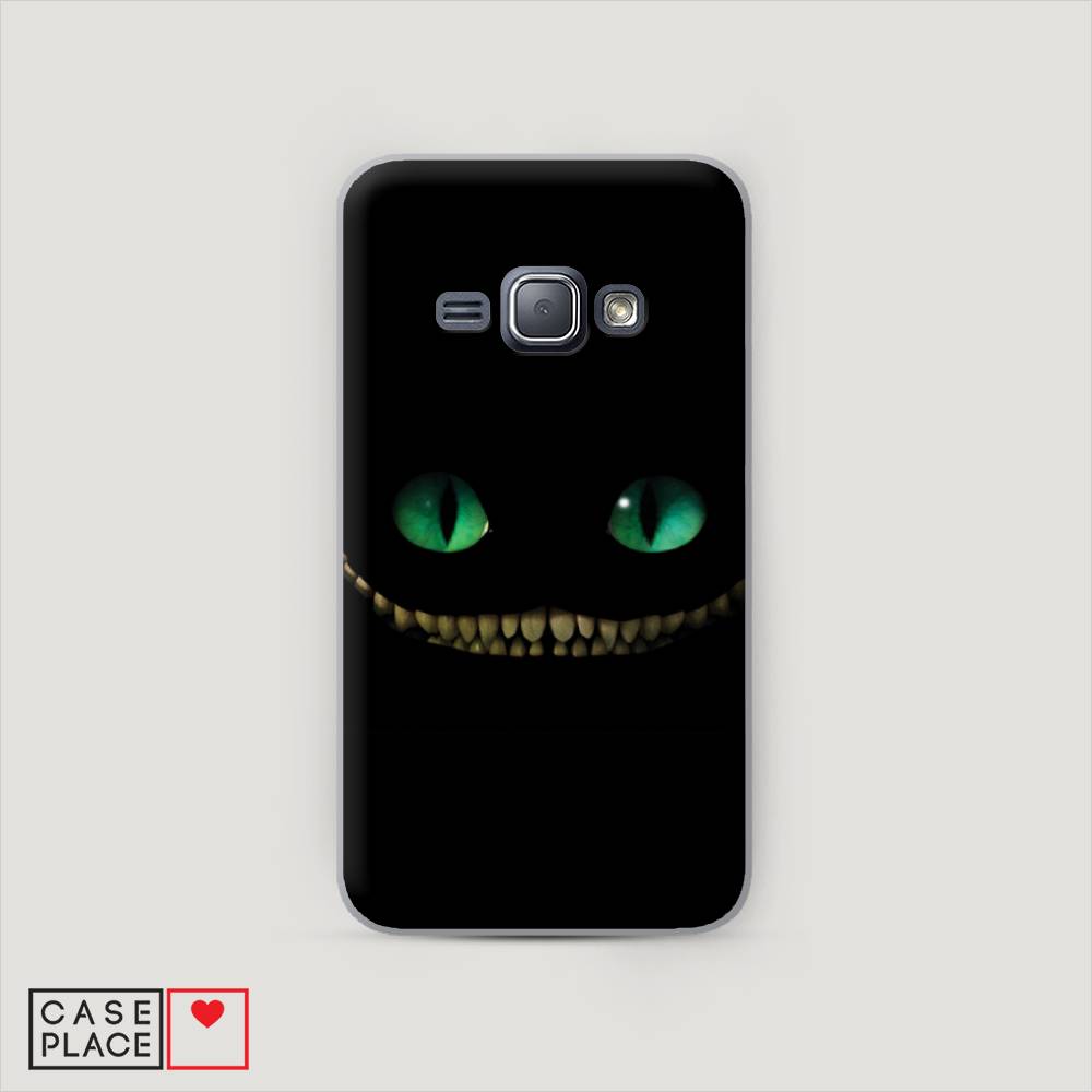 

Чехол Awog "Зеленоглазый чеширский кот" для Samsung Galaxy J1, 22040-1