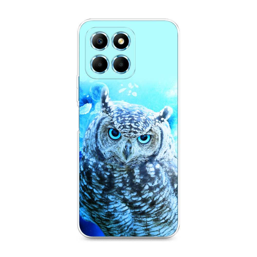 

Чехол Awog 6120250-1 для Honor X6s "Сова арт 7", Синий;голубой, 6120250-1