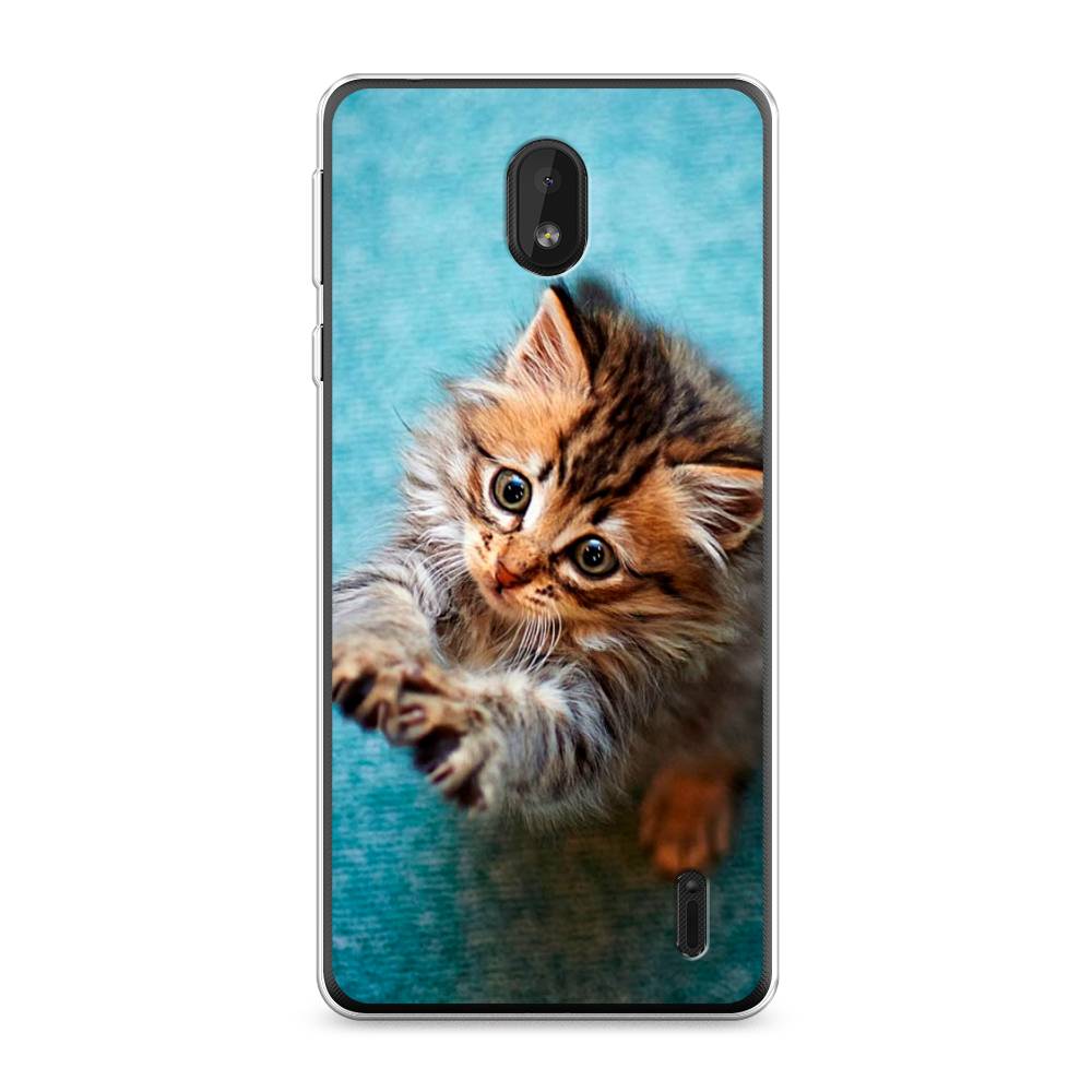 

Чехол Awog на Nokia 1 Plus / Нокиа 1 Plus "Котенок просит есть", 122750-2
