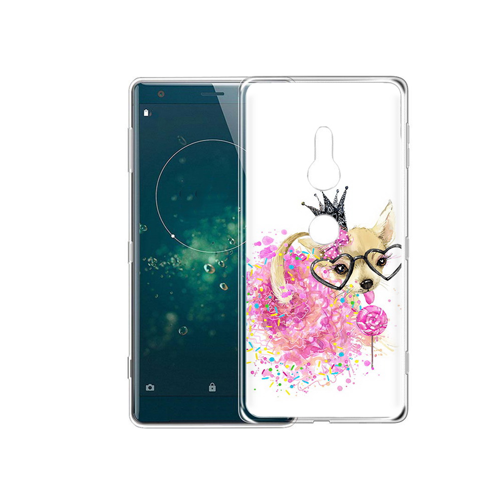 

Чехол MyPads Tocco для Sony Xperia XZ2 сладкая принцесса, Прозрачный, Tocco