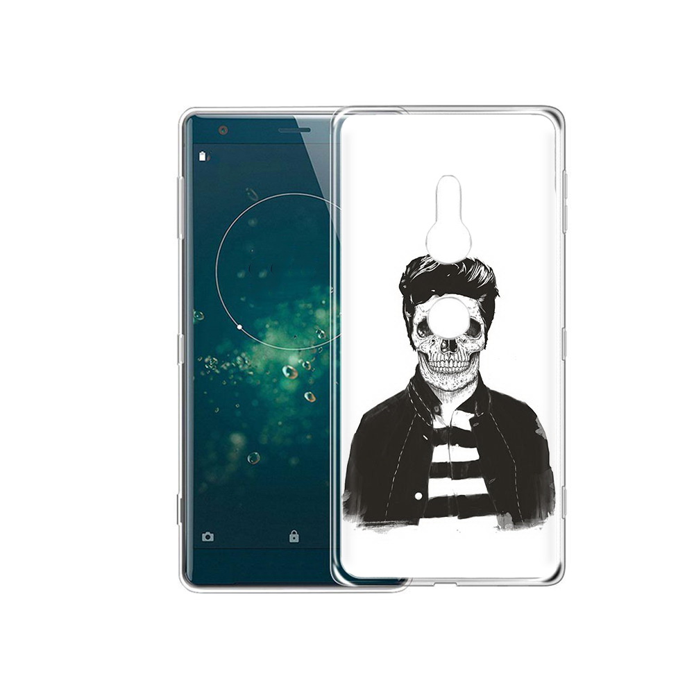 

Чехол MyPads Tocco для Sony Xperia XZ2 скелет, Прозрачный, Tocco