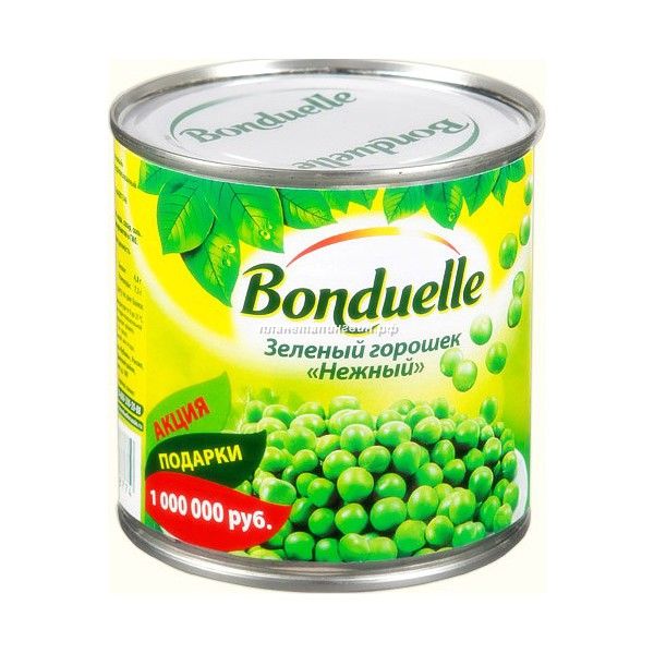 

Горошек Bonduelle зеленый 106 г х 2 шт