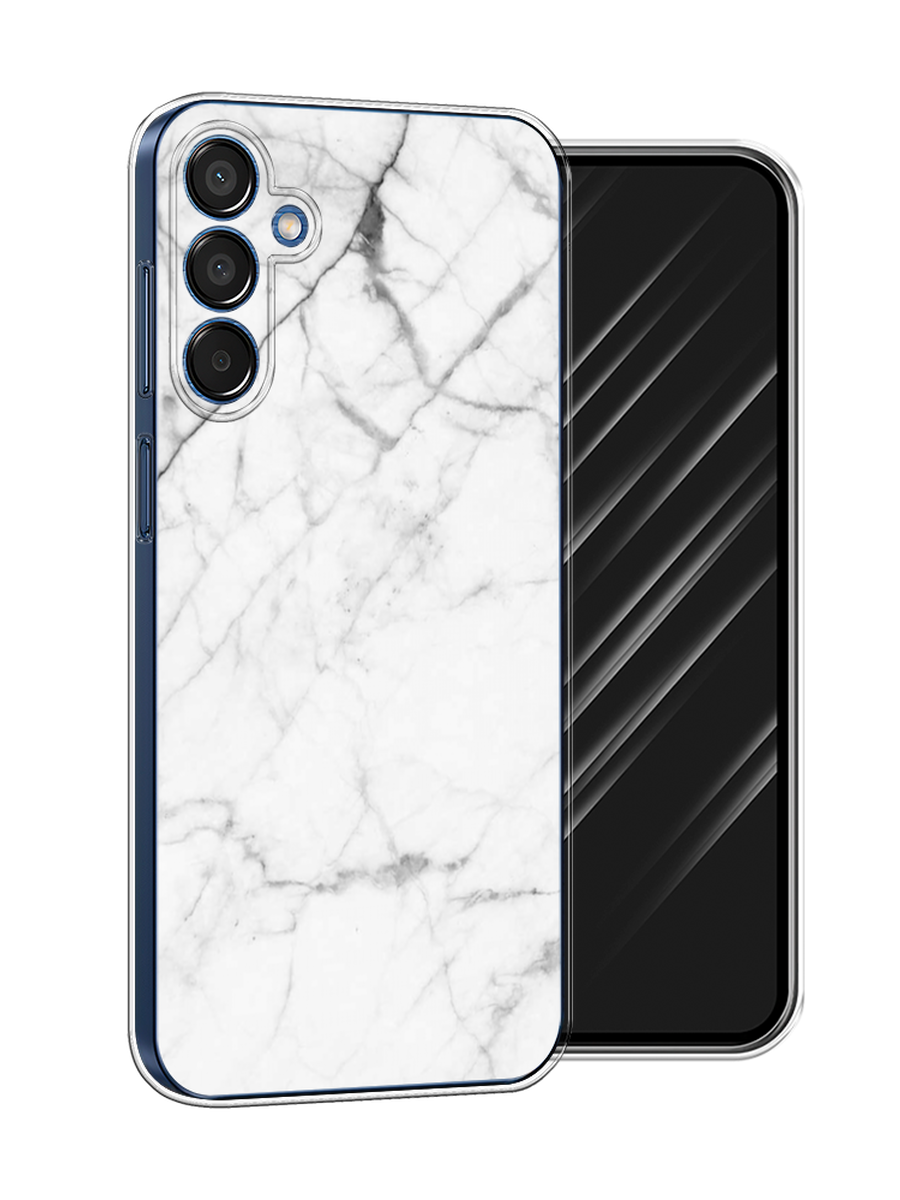 

Чехол Awog на Samsung Galaxy M15 5G "Светлый мрамор", Серый, 2109550-1