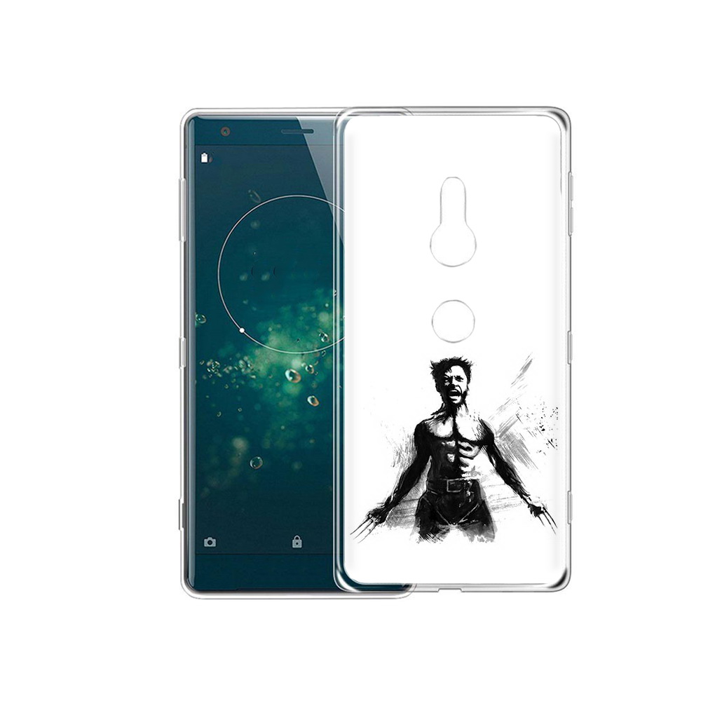 Чехол MyPads Tocco для Sony Xperia XZ2 росомаха