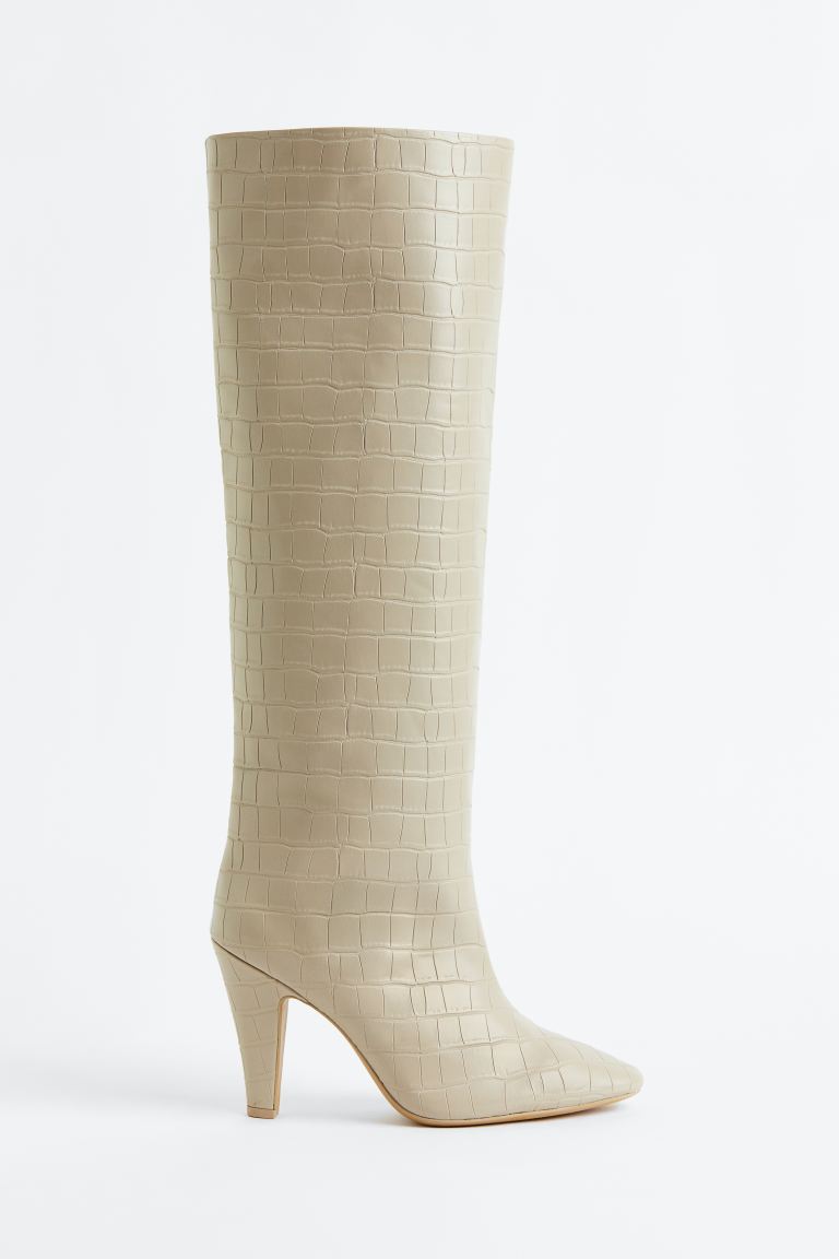 

Сапоги женские H&M 1090450 бежевые 41 EU (доставка из-за рубежа), 1090450