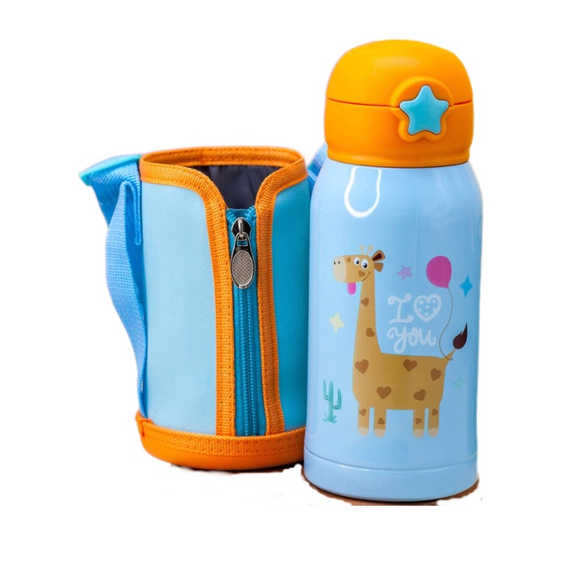 фото Термос cute giraffe 550 ml nobrand