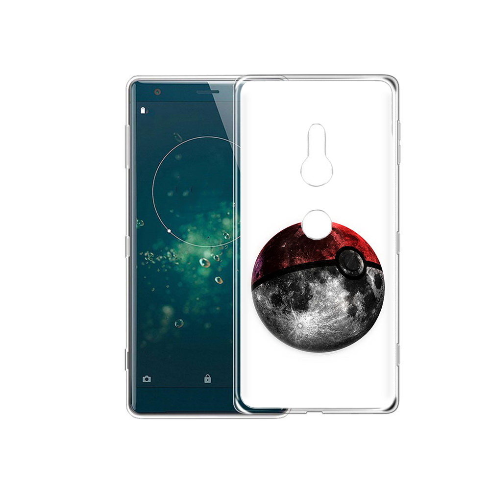 

Чехол MyPads Tocco для Sony Xperia XZ2 планета покебол, Прозрачный, Tocco
