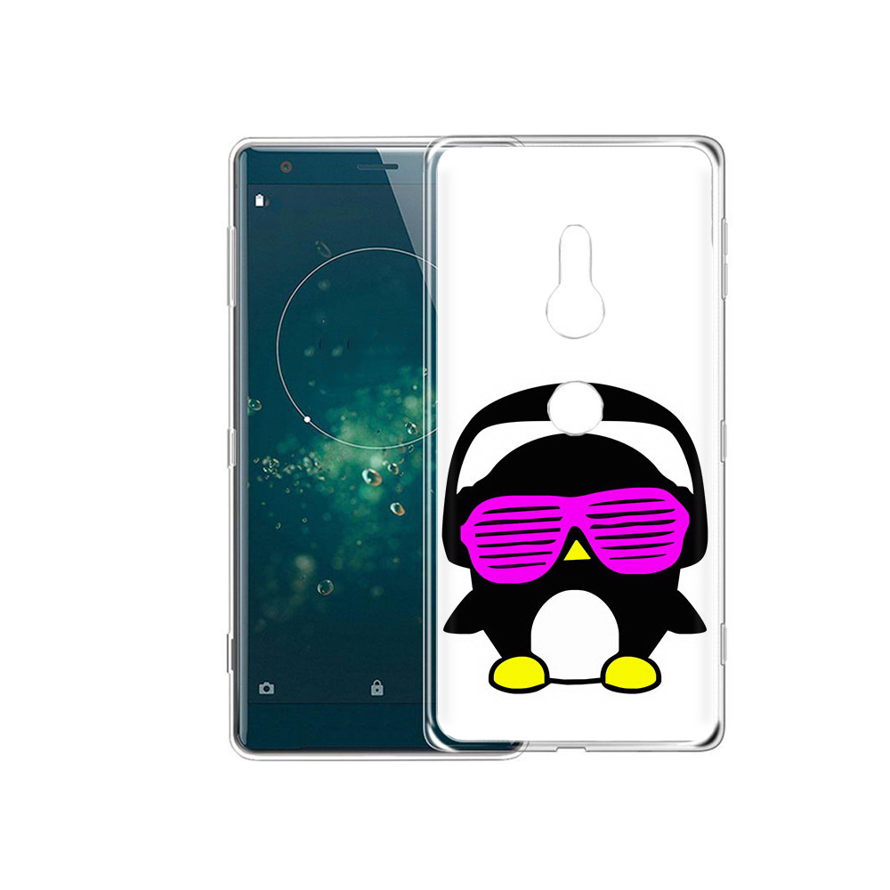 

Чехол MyPads Tocco для Sony Xperia XZ2 пингвин, Прозрачный, Tocco