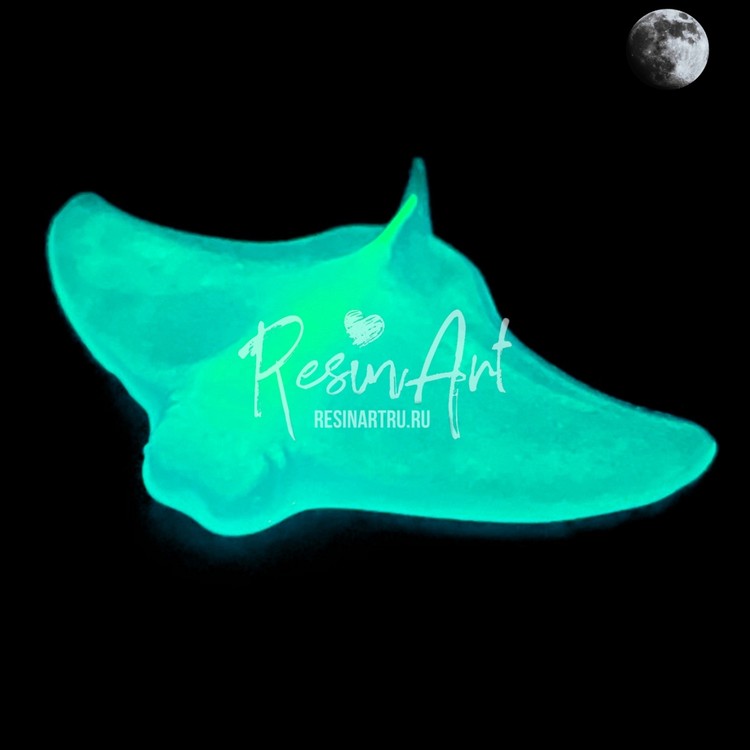 

Люминофор — бирюзовый 10 г, ResinArt RA-211221/004