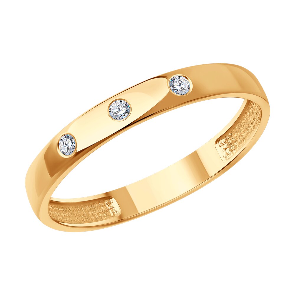 

Кольцо из золота р.  SOKOLOV Diamonds 1110213, бриллиант, 1110213