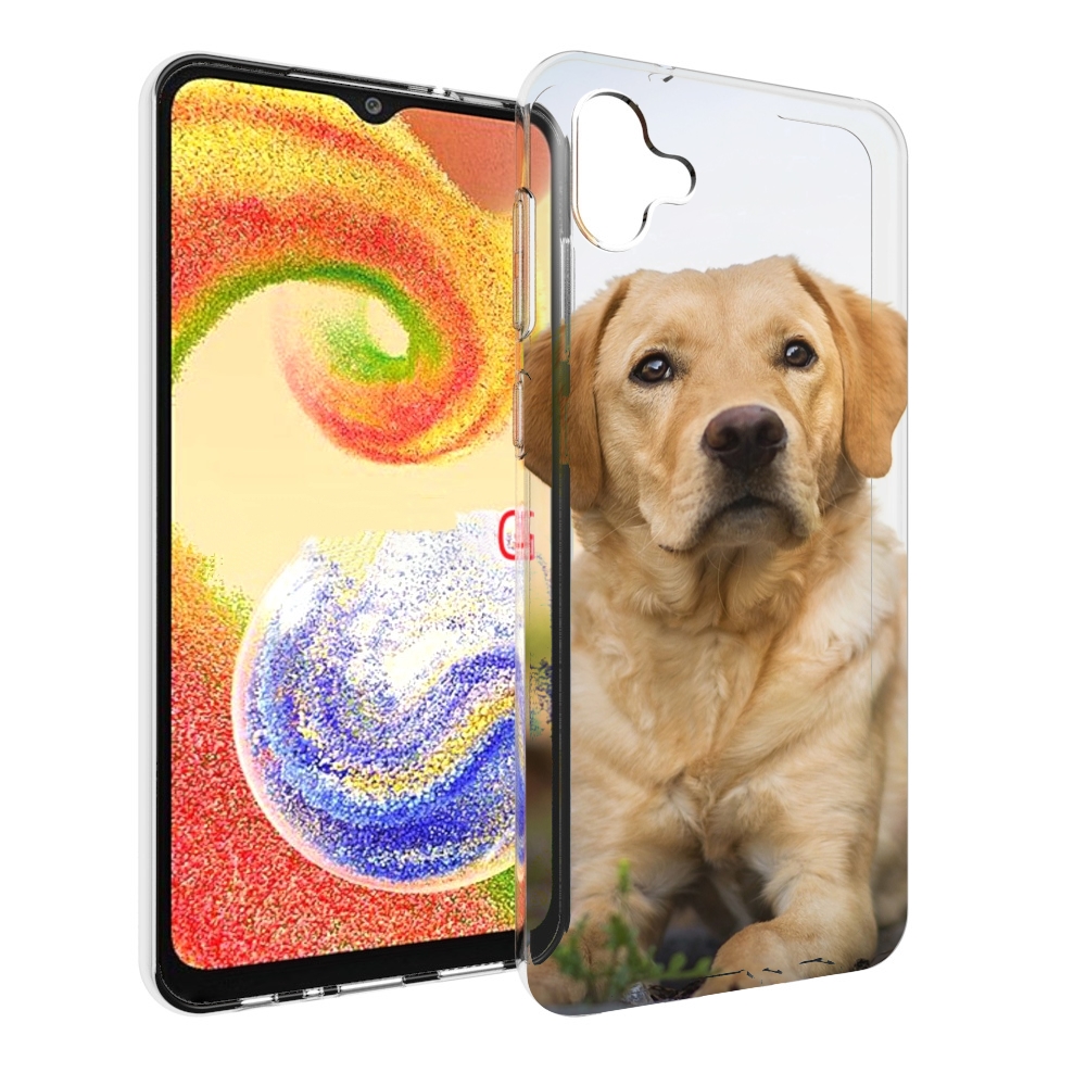 

Чехол MyPads лабрадор ретривер для Samsung Galaxy A04, Прозрачный, Tocco