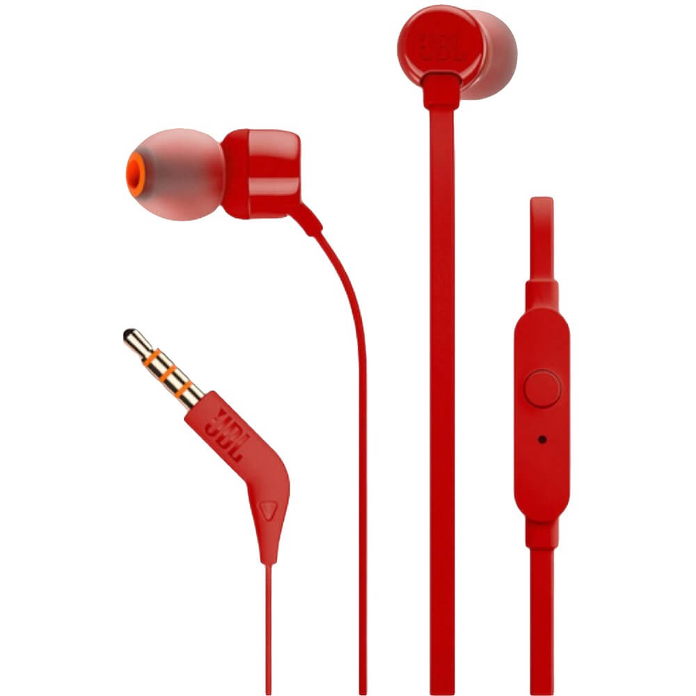 

Наушники JBL T110 Red, T110