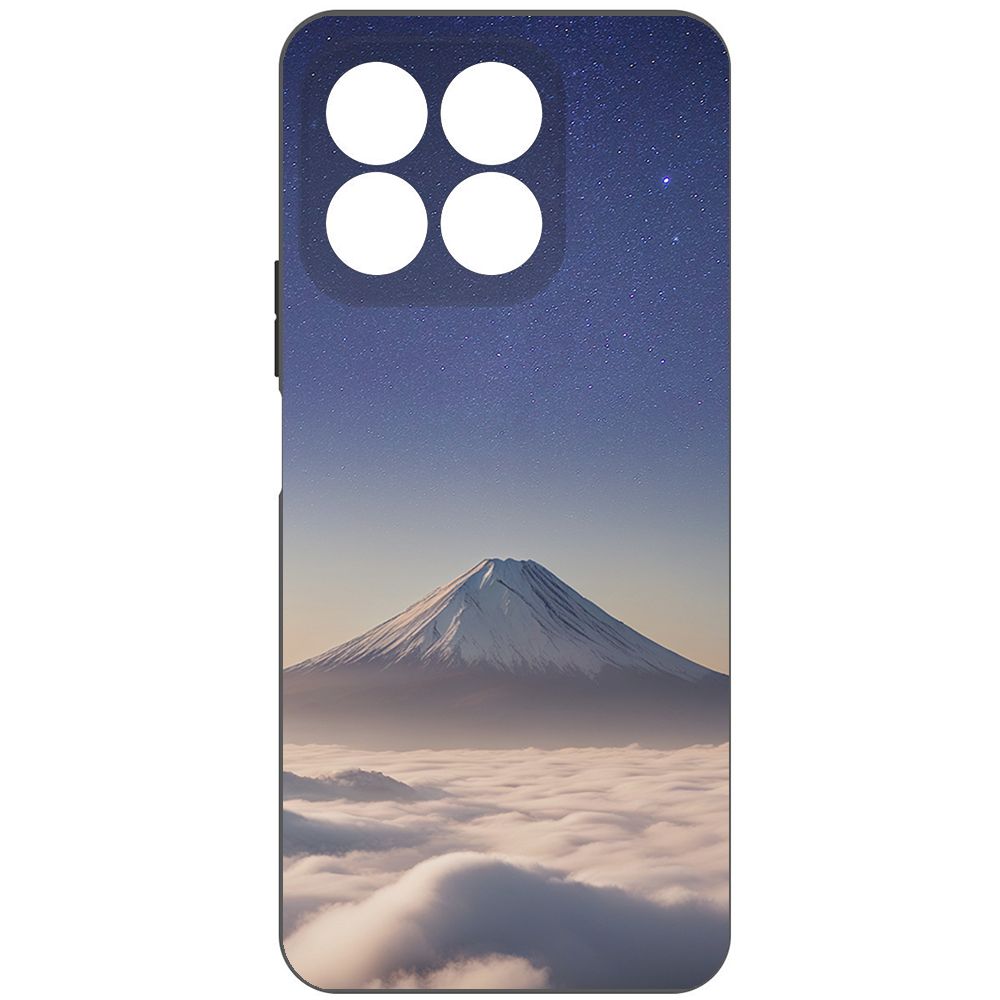 

Чехол-накладка Krutoff Soft Case Япония, Фудзияма для Honor X8b черный