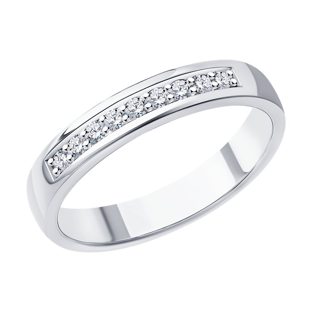 

Кольцо из золота р.  SOKOLOV Diamonds 1110209-3, бриллиант, 1110209-3