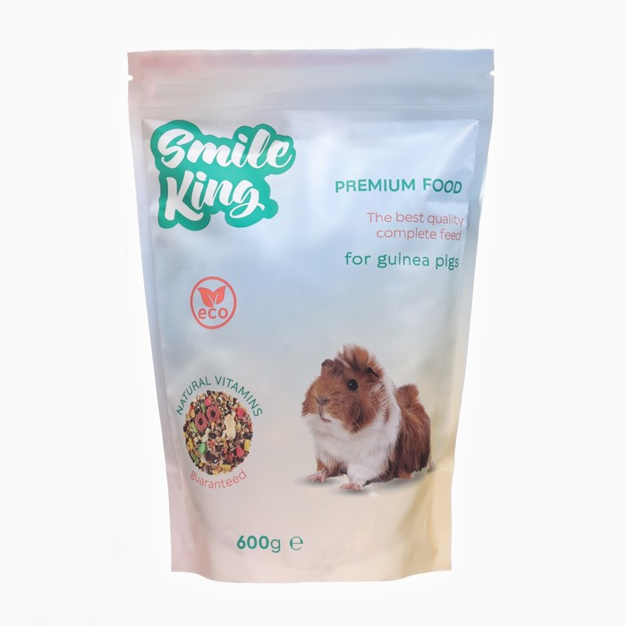 

Сухой корм для морских свинок Smile King, 600 г