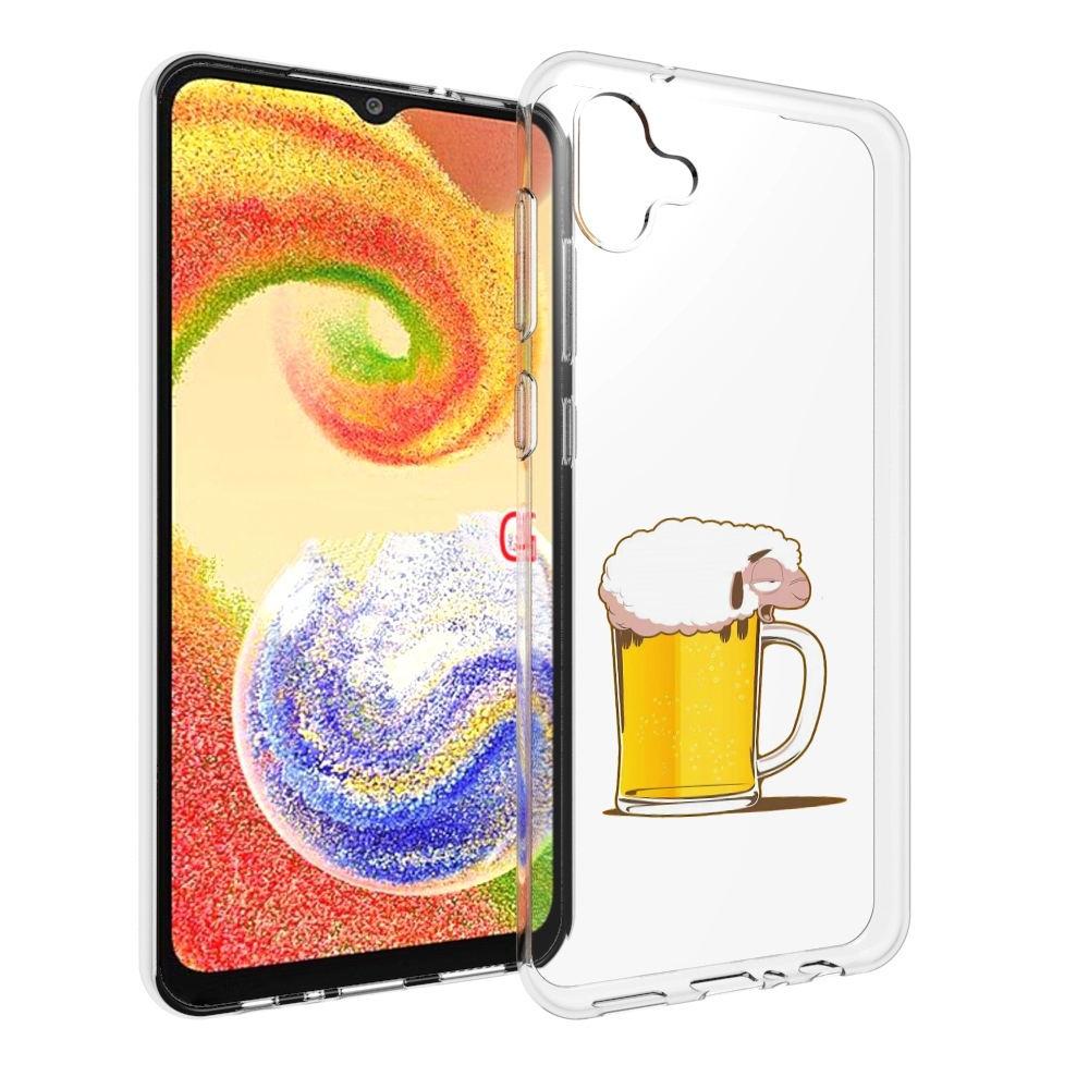 

Чехол MyPads кружка пива для Samsung Galaxy A04, Прозрачный, Tocco