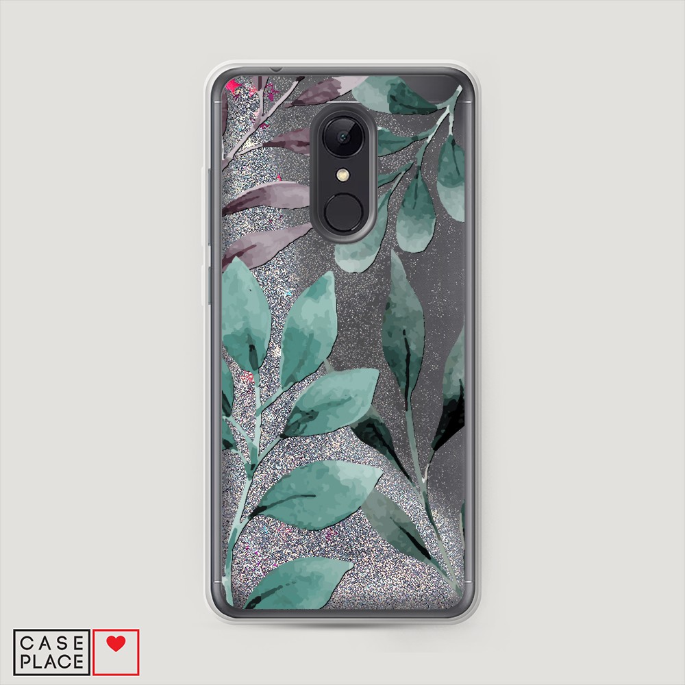 

Чехол Awog на Xiaomi Redmi 5 "Листы цветов", Разноцветный, 33091-1