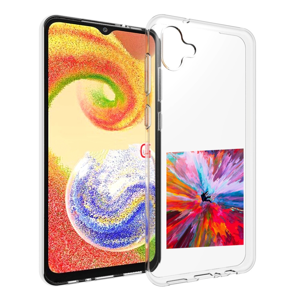 

Чехол MyPads красочный астранавт для Samsung Galaxy A04, Прозрачный, Tocco