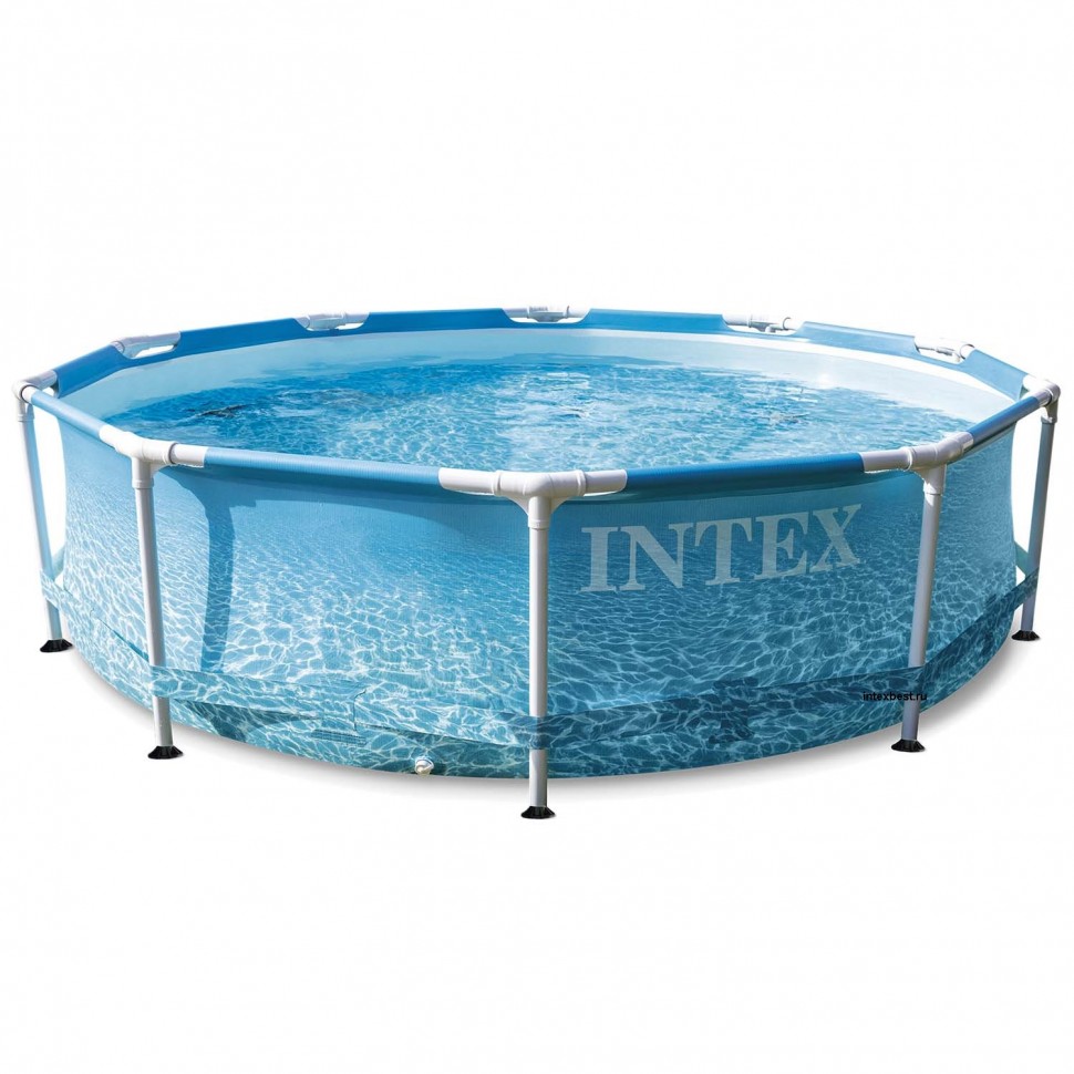 

Бассейн каркасный Intex Metal Frame Beachside 28206