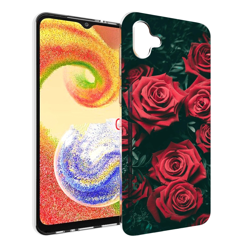 

Чехол MyPads красные-бархатные-розы для Samsung Galaxy A04, Прозрачный, Tocco