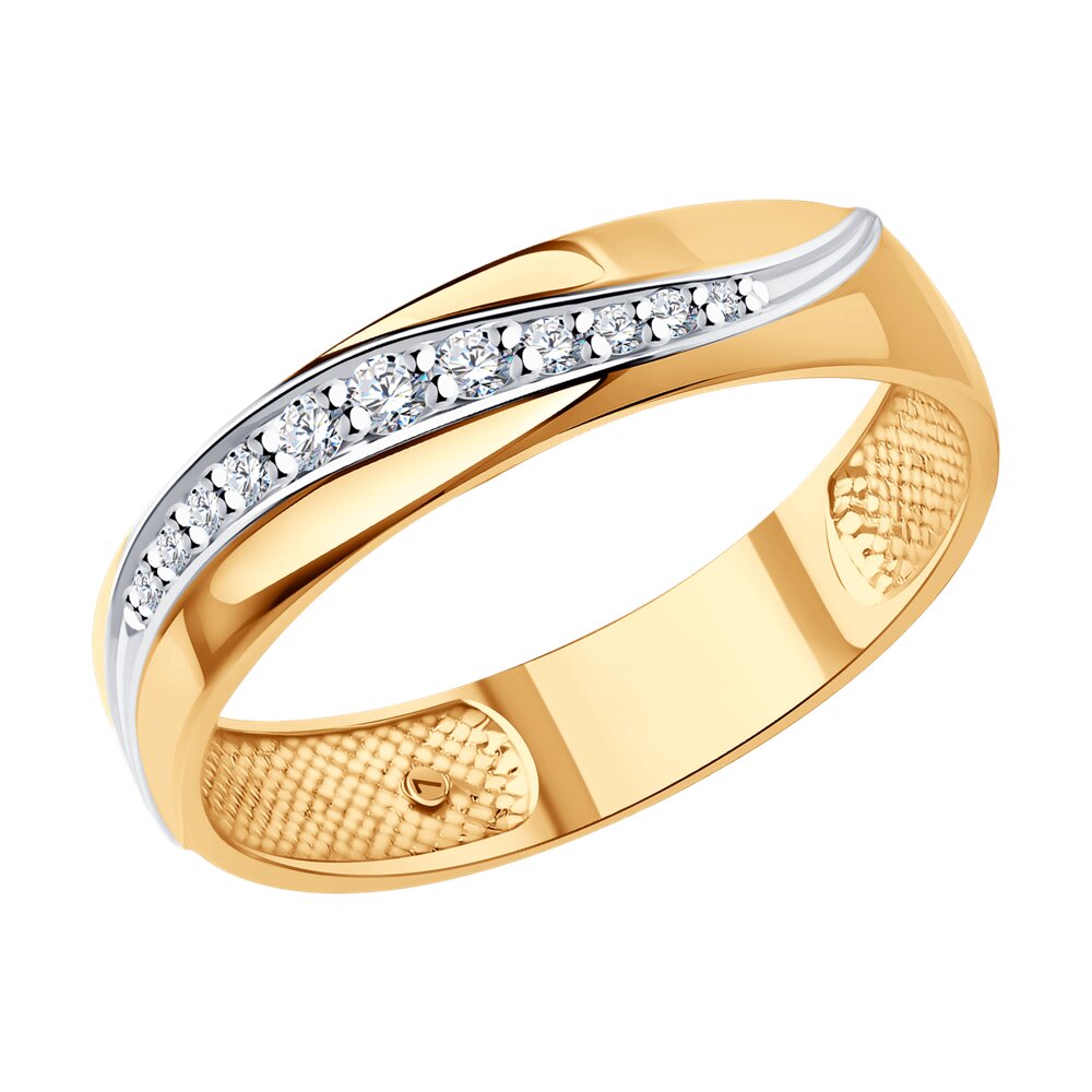 

Кольцо из золота р. 18,5 SOKOLOV Diamonds 1110206, бриллиант, 1110206