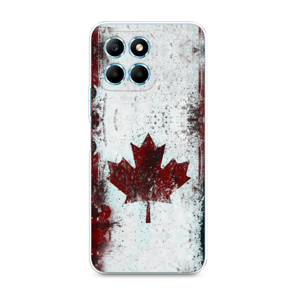 

Чехол Awog 6120250-5 для Honor X6s "Канада", Белый;красный;черный, 6120250-5