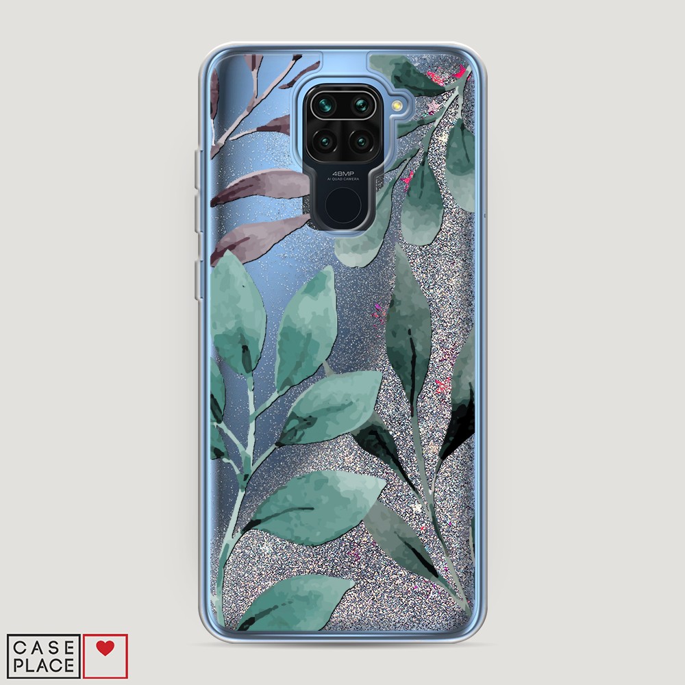 

Чехол Awog на Xiaomi Redmi 10X 4G/Note 9 "Листы цветов", 38291-1