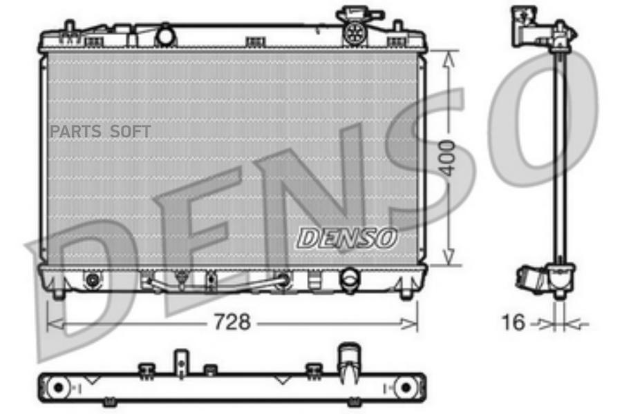 

Радиатор [400x728] DENSO drm50041, Радиатор [400x728] DENSO drm50041 DENSO drm50041