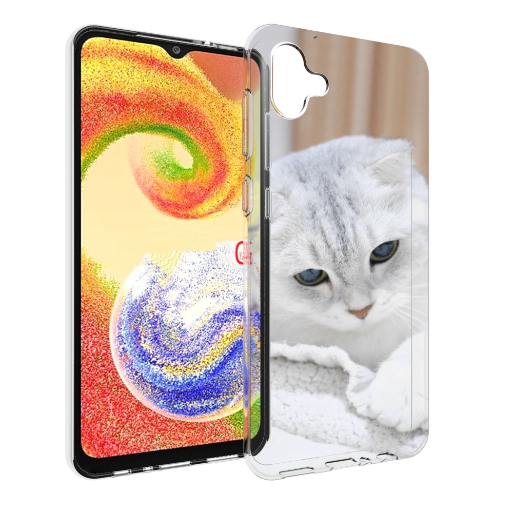 Чехол MyPads кошка чаузи для Samsung Galaxy A04