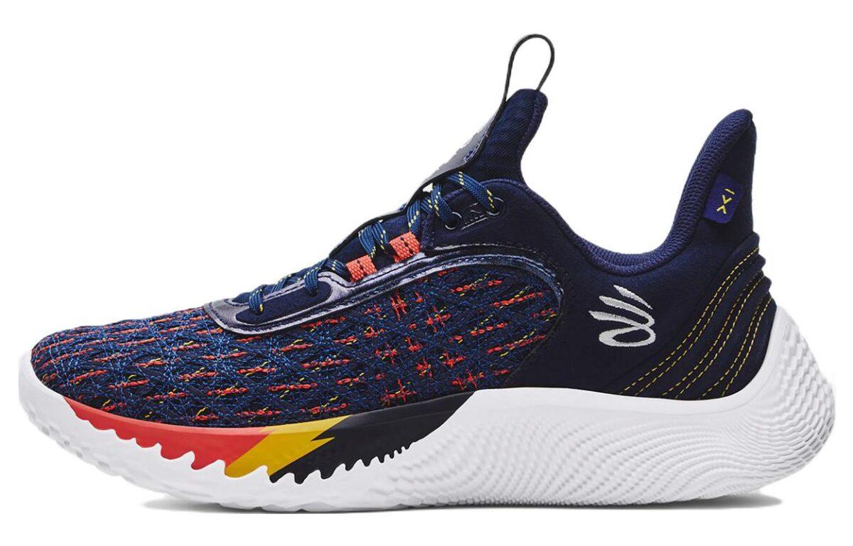 

Кроссовки унисекс Under Armour Curry 9 Flow We Believe синие 44 EU, Синий, Curry 9 Flow We Believe