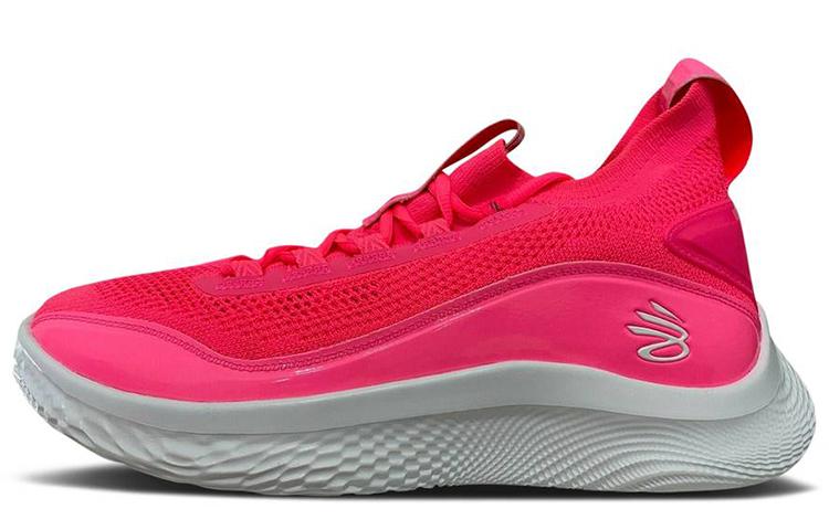 

Кроссовки унисекс Under Armour Curry 8 Team розовые 42 EU, Розовый, Curry 8 Team