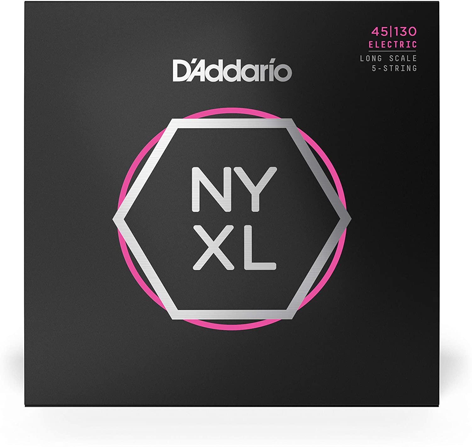 

Daddario Nyxl45130 струны для 5-струнной бас-гитары, калибр 45-130