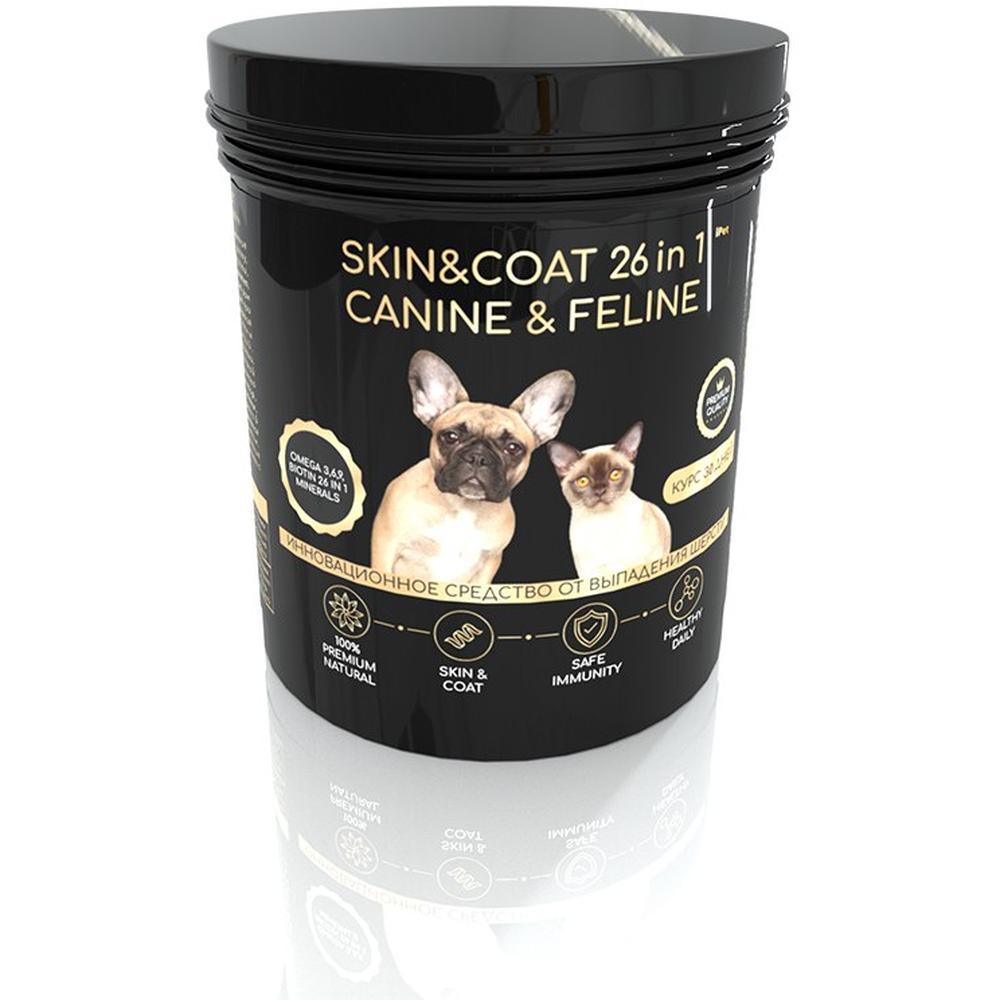 Кормовая добавка для кошек и собак, iPet Skin&Coat 21 in 1 Canine&Feline, 30 г
