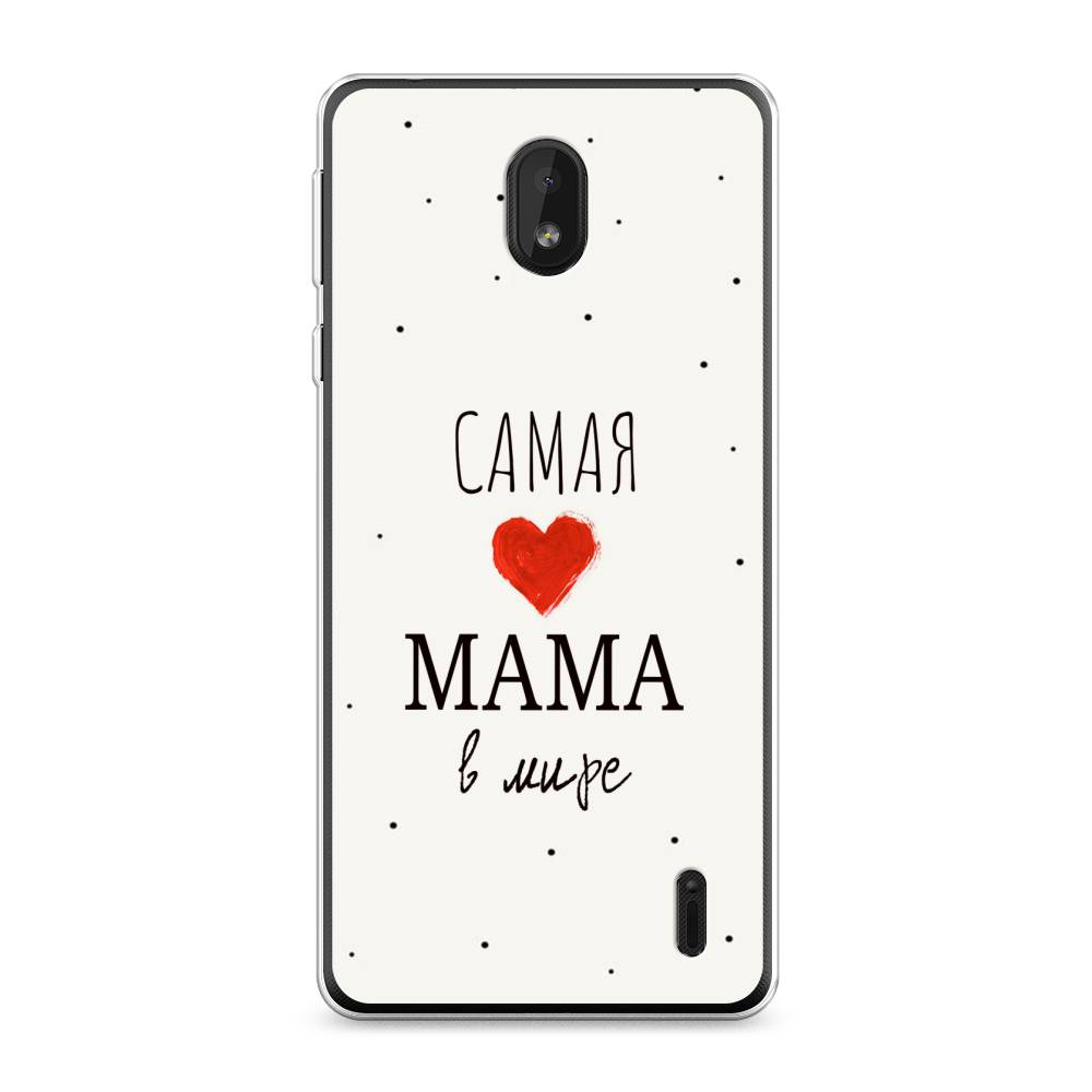 

Чехол Awog на Nokia 1 Plus / Нокиа 1 Plus "Самая любимая мама", 122750-6