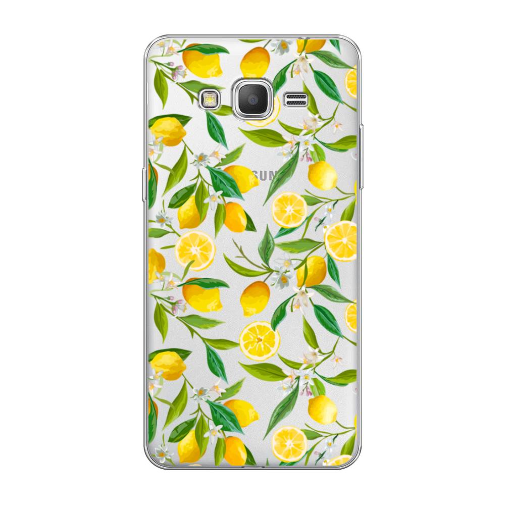 

Чехол Awog на Samsung Galaxy Grand Prime / Самсунг Grand Prime "Сочные лимоны", Желтый;белый;зеленый, 21950-10