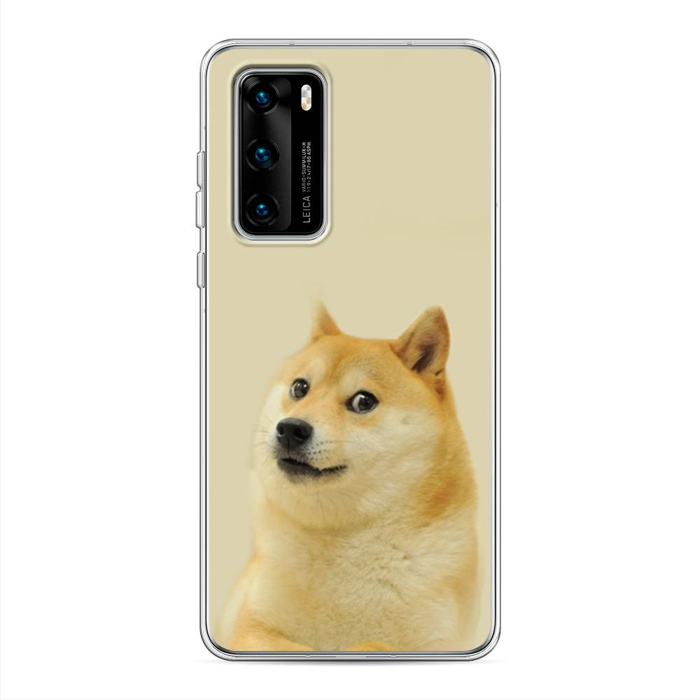 

Чехол Awog на Huawei P40 "Собака подозревака", Коричневый;желтый;бежевый, 610850-9