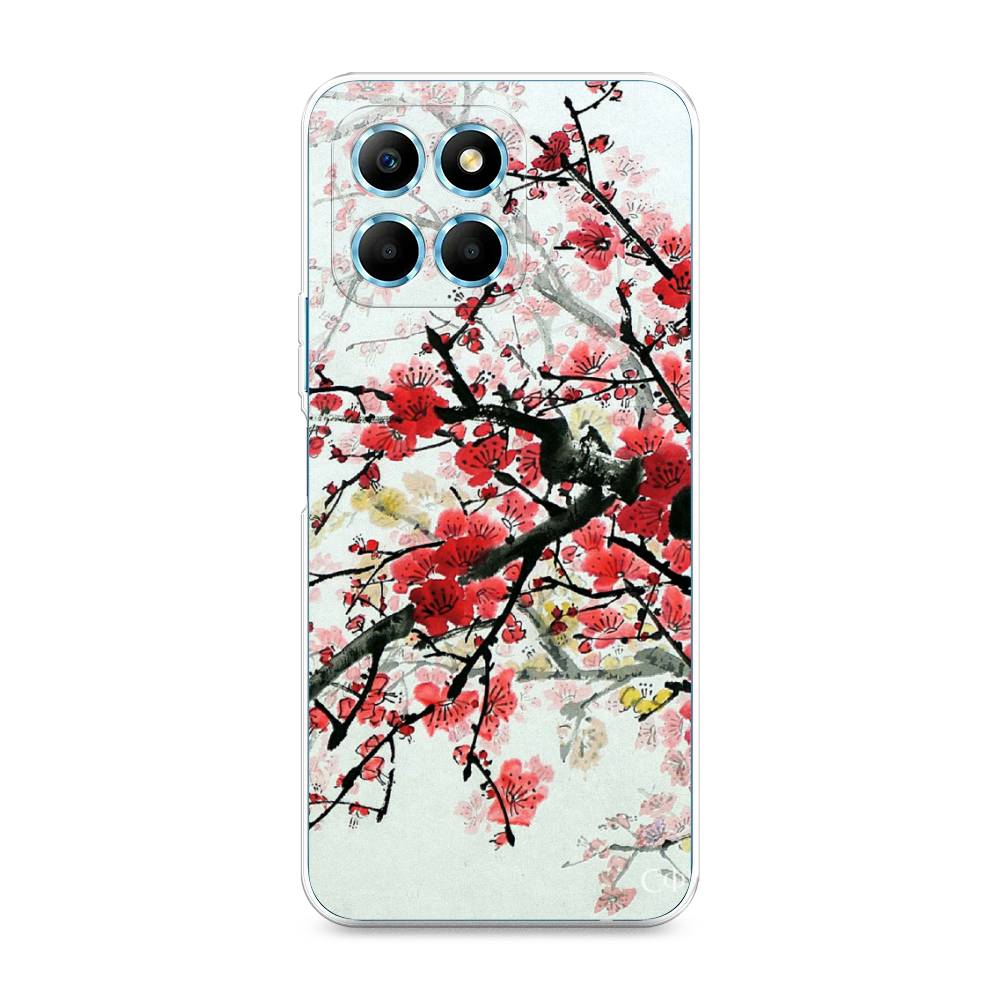 

Чехол Awog 6120250-4 для Honor X6s "Сакура", Розовый;черный, 6120250-4