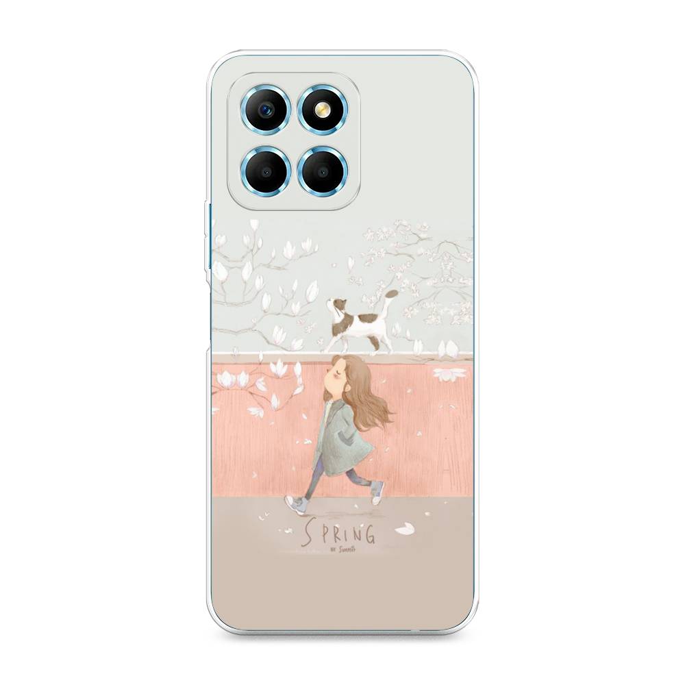 

Чехол Awog 6120250-7 для Honor X6s "Девочка-весна", 6120250-7