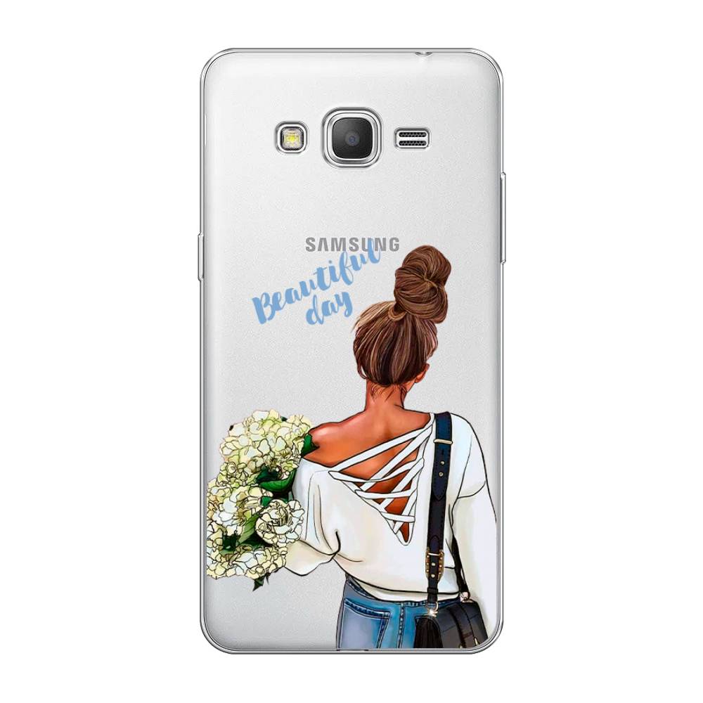 

Чехол Awog на Samsung Galaxy Grand Prime / Самсунг Grand Prime "Beautiful day vector", Коричневый;белый;зеленый, 21950-6