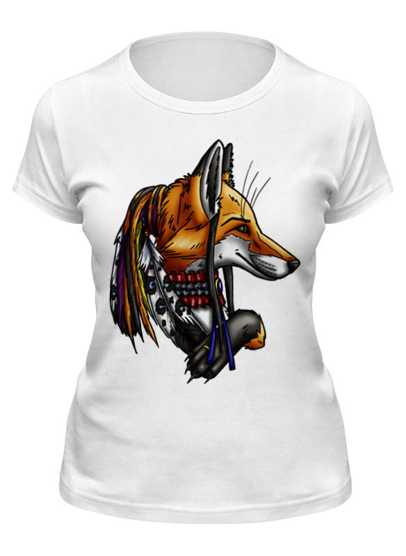 

Футболка мужская Printio Лиса белая L, Белый, Лиса