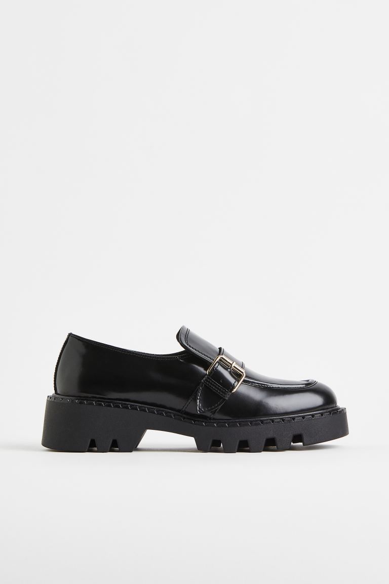 

Лоферы женские H&M 1083098 черные 38 EU (доставка из-за рубежа), Черный, 1083098