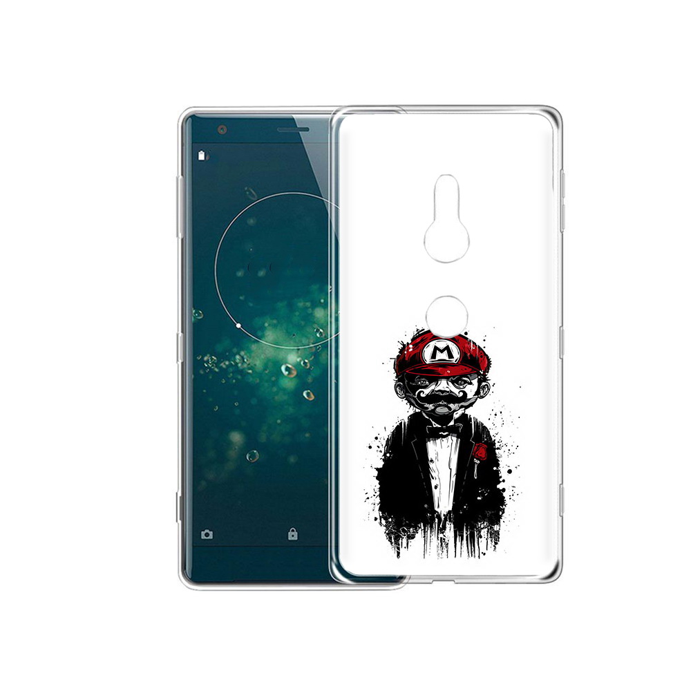 

Чехол MyPads Tocco для Sony Xperia XZ2 марио, Прозрачный, Tocco