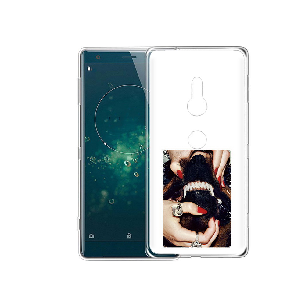 

Чехол MyPads Tocco для Sony Xperia XZ2 маникюр, Прозрачный, Tocco