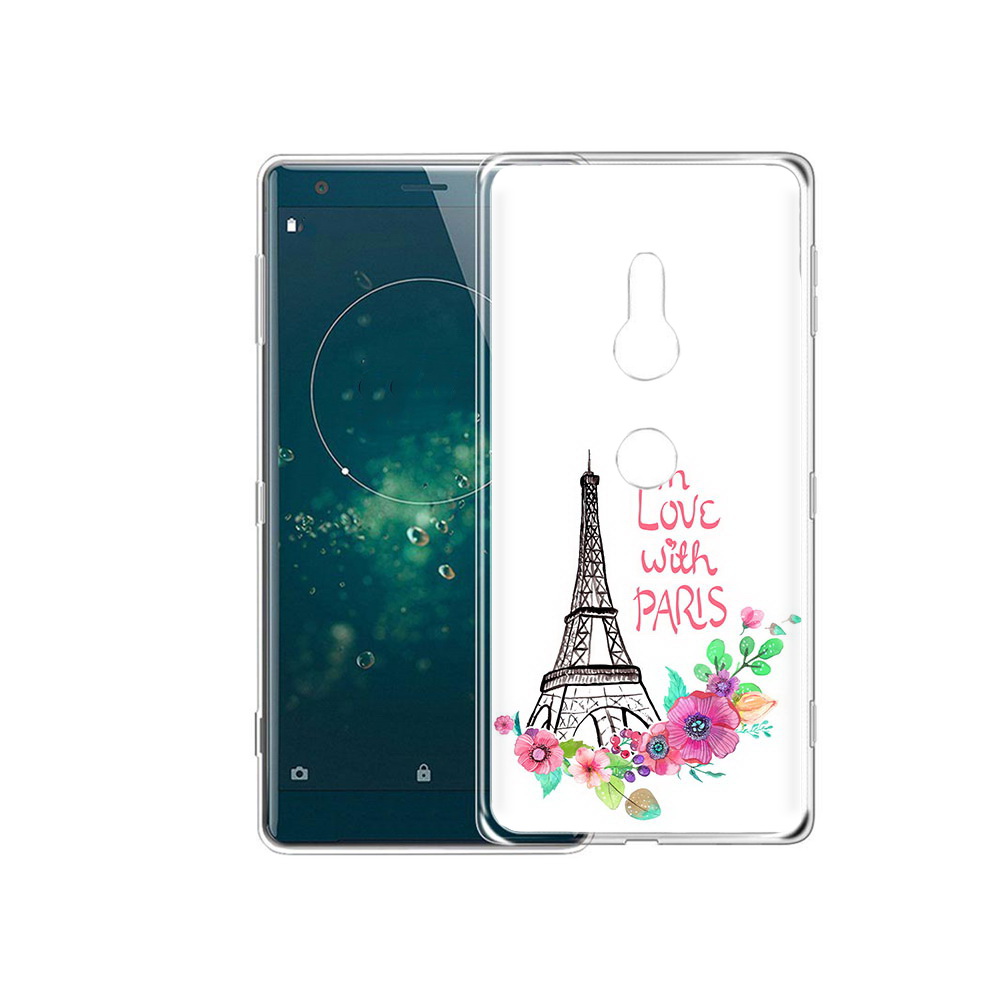 

Чехол MyPads Tocco для Sony Xperia XZ2 любимый париж, Прозрачный, Tocco