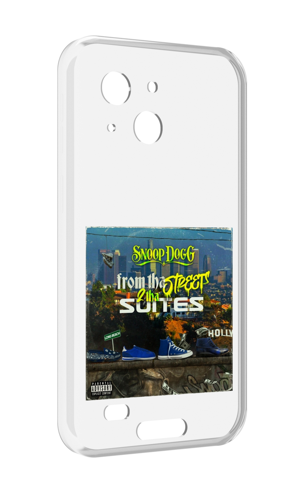 

Чехол MyPads Snoop Dogg FROM THE STREET 2 THA SUITES для Oukitel WP20 / WP20 Pro, Прозрачный, Tocco